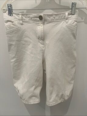 Chico's Women’s White Denim Shorts